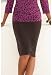 Elastic Waist Skirts - Chadwicks Matte Jersey Elastic-Waist Skirt (CHOCOLATE,MT)