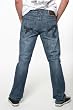 Indigo Star Mens Rattler Jeans Straight Tight Leg Jeans snake design