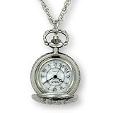 Avalon Women's Antique Look Silver-Tone Fashion Pendant Watch, # 2119-1