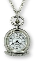Avalon Women's Antique Look Silver-Tone Fashion Pendant Watch, # 2119-1