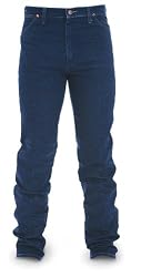 Wrangler&reg; 36" Inseam Cowboy - cut Stretch Denim Jeans Navy