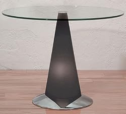 Lumisource Lighted PR-TAVILLO BK Licorice Tavillo Table