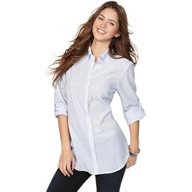 Buy 6 Degrees Top, Button Down Boyfriend Shirt by 6 Degrees