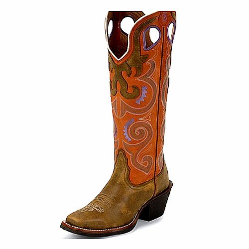 Women's Tony Lama Cowboy Boots Bronze Moreno Leather RR2009L Women's Tony Lama Cowboy Boots Bronze Moreno Leather RR2009L