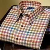 Brushed Cotton Check Sport Shirt