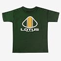 Lotus Racing F1 kids logo T-shirt green