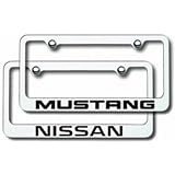 Auto Gold LFMRYEC Engraved Chrome License Plate Frame, Mercury by Au-tomotive Gold