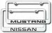 Auto Gold LFMB2CC Chrome On Chrome 3D License Plate Frame, Mercedes-Benz