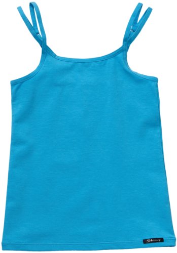 Skiny M&auml;dchen Unterhemd SKINY Essentials Girls/ 7822 Girls Spaghettishirt, Gr. 152, Blau ( Preisvergleich