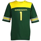 Nike Oregon Ducks Youth Green #1 Jersey T-shirt