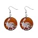 Wild Hare Earrings Limited Edition Art Jewelry