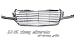 Chromed 1 Pc Grille
