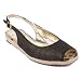 Naturalizer Memento Black sandals