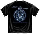 Firefighter T-Shirt Not All Created Equal Maltese