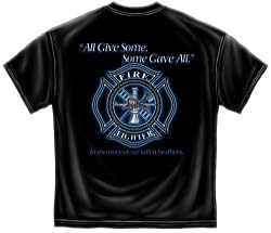 All Gave Some Firefighter Maltese - Firefighter T-Shirt
