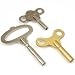 3 Antique Clock Keys fits Schatz 400 Day Anniversary