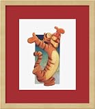 Tigger Framed Art Print by Walt Disney,13.1 x 15.1 Framed