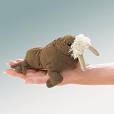 Mini 6in. Walrus Finger Puppet by Folkmanis
