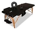 All Inclusive Sierra Comfort Portable Massage Table (Ships with Fitted Sheets, Bolster, Carry Bag, LUX Foam, Towel Hanger, Oil Pouch and Much More)