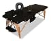 All Inclusive Sierra Comfort Portable Massage Table (Ships with Fitted Sheets, Bolster, Carry Bag, LUX Foam, Towel Hanger, Oil Pouch and Much More)