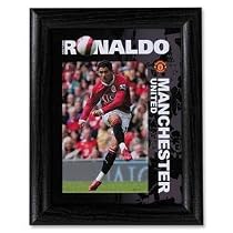 Man United Ronaldo 8 x 6 Framed Print (poster style)