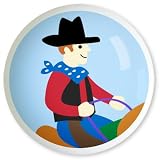 Ride  em Cowboy #1 Knob by Olive Kids