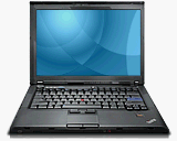 Lenovo Elite ThinkPad T400 Laptop Computer 14.1-inch widescreen with discrete graphics - Intel Core 2 Duo T9400 (2.53GHz 1066MHz 6MBL2)