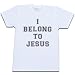 I Belong To Jesus, Black Print Soccer T-shirt
