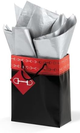 Polished Bits Cub Gift Bag - Black/Red - Black/red
