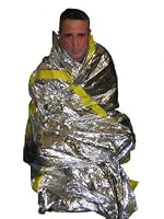 Mylar Emergency Survival Sleeping Bag (PACKAGE OF 2) for Survival Kit from SKO