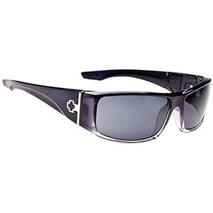 Spy Cooper XL Sunglasses - Spy Optic Steady Series Casual Wear Eyewear - Color: Black Fade/Grey, Size: One Size Fits All