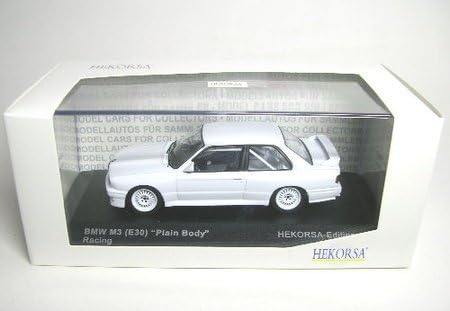 1/43 BMW M3 E30 racing plain body version white (japan import)