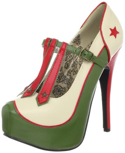 Pleaser Women's Teeze 43 CR GNPU Platform Pump