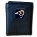 NFL Trifold Leather Wallet - St. Louis Rams