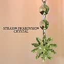 Swarovski Crystal Snowflake Ornament, Xmas Gift, Christmas Tree Ornament