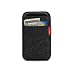 iPhone sleeve SOAY Anthrazit - wallet case made from Merino woolfelt for iphone 4/3GS/3/2