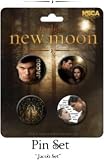 Twilight Saga: New Moon 4 Piece Button Set Jacob Black