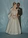 Porcelain Interracial Bride and Groom Cake Top Wedding