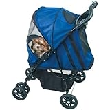 Pet Gear Weather Cover for Happy Trails Pet Stroller, Cobalt Blue