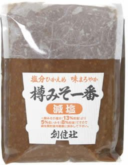 創健社 樽みそ一番 減塩 1kg