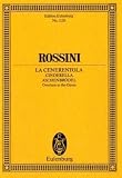 Cenerentola Overture: Orchestra Study Score