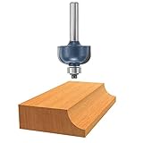 Bosch 85205M 1/2-Inch Cut 1/4-Inch Shank With Ball Bearing Cove Router Bit [並行輸入品]