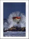 Port Marina Baie Des Anges by Zintzmeyer. Art Print Poster FRAME IT.. 19 inches width by 28 inches height. Highest Quality Art Poster Print