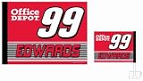 Carl Edwards Nascar Car Flag