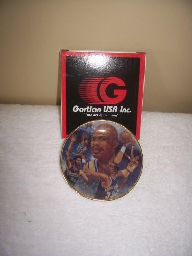 Kareem Abdul Jabbar Los Angeles Lakers Gartlan 3 and 1/4 Inch Collectible Plate