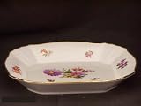 Royal Copenhagen Saxon Flower #1221 Oval Platter #1717