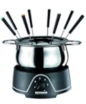 Severin 2400 Fondue, Noir / Chrome, 8...
