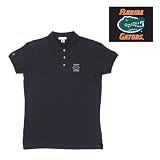 Florida Gators NCAA Classic Pique Polo Shirt for Women (Black)