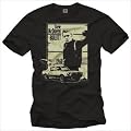 Herren T-Shirt mit Aufdruck BULLITT schwarz Gr��e S-XXXL