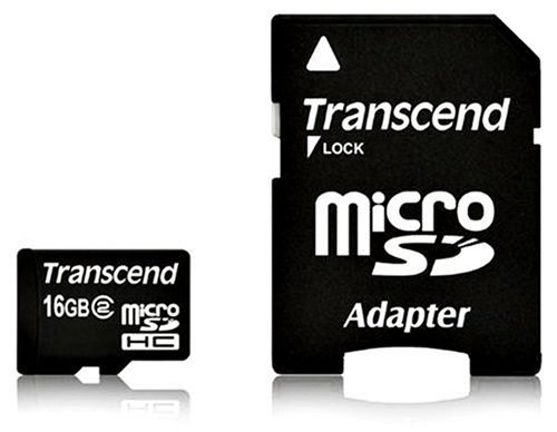 Transcend Micro SDHC 16GB Class 2 Speicherkarte mit SD Adapter [Amazon Frustfreie Verpacku Preisvergleich